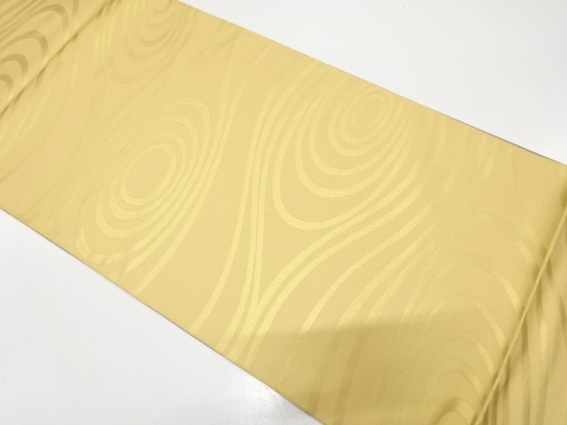 流水模様織り出し　袋帯